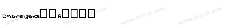 DMIntelligence44 R字体转换